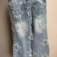 Wide Leg Star Jeans