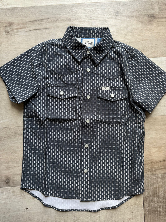 Cash Short Sleeve Pearl Snap