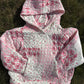 Pink Quilted Hoodie
