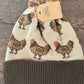 Brown Chicken Beanie