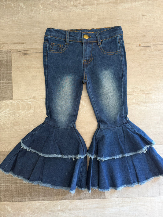Dark Wash Double Bell Denim