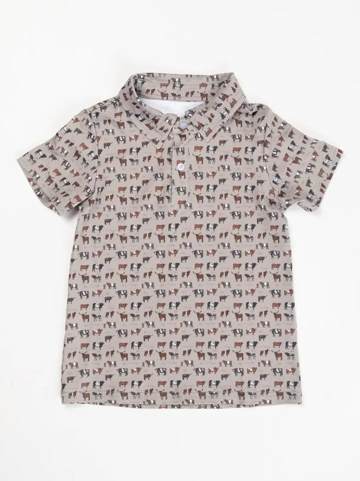 Vintage Cattle Polo