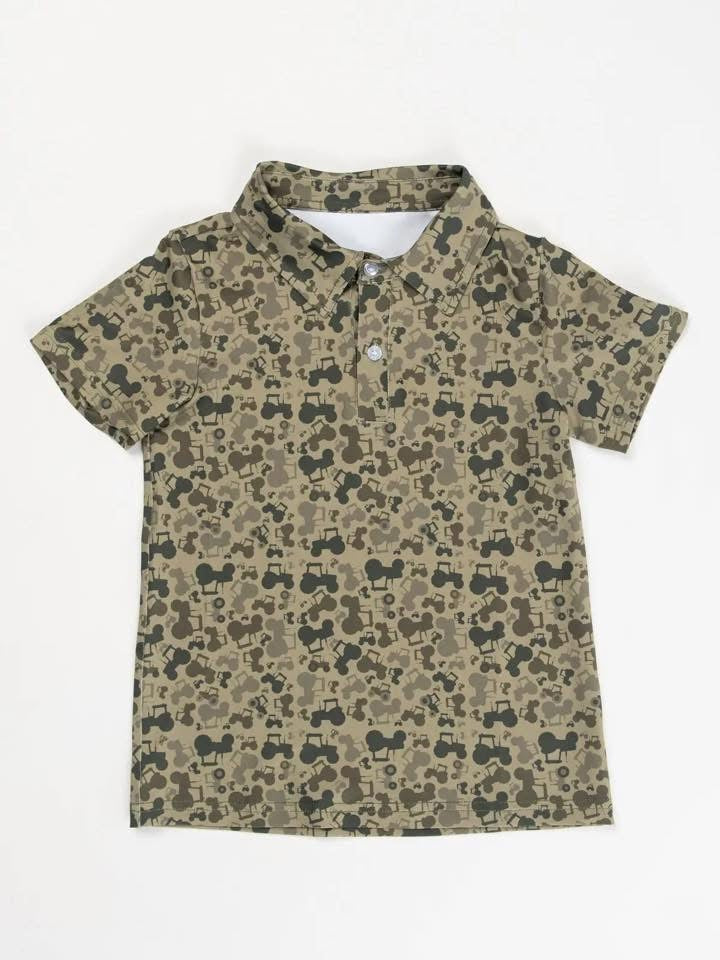 Tractor Camo Polo