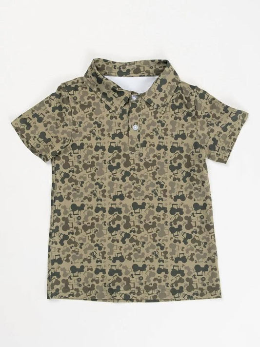 Tractor Camo Polo