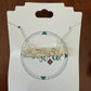 Dainty Silver Necklace w/ Ivory Bar