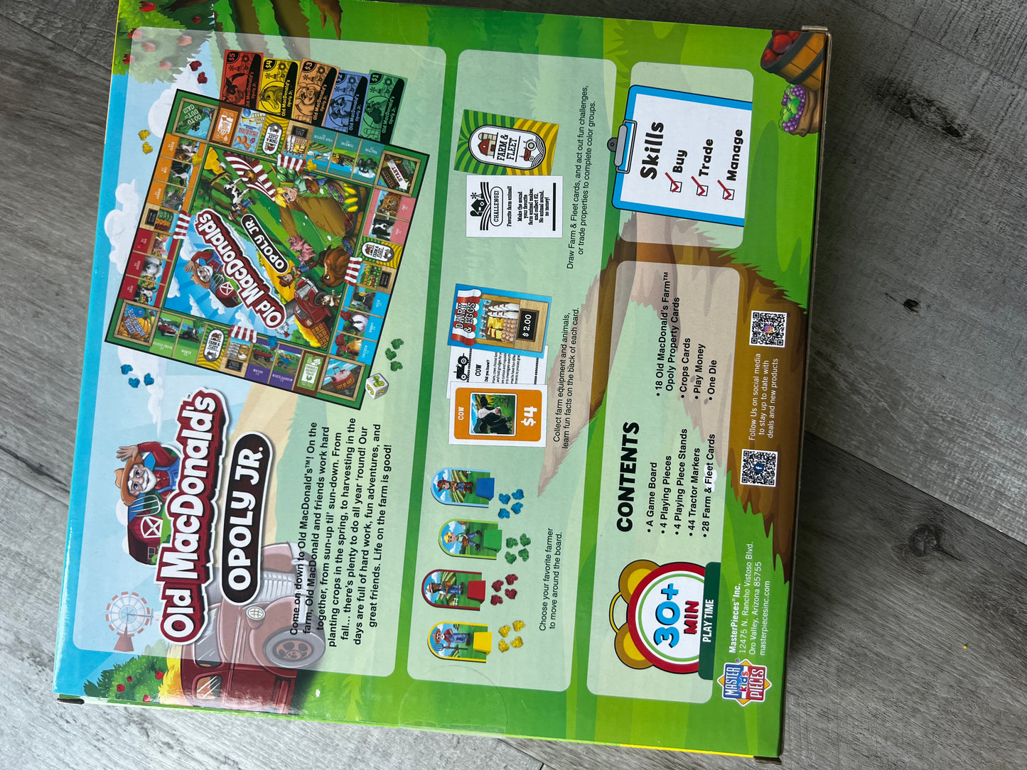 Old MacDonalds Farm Opoly Jr