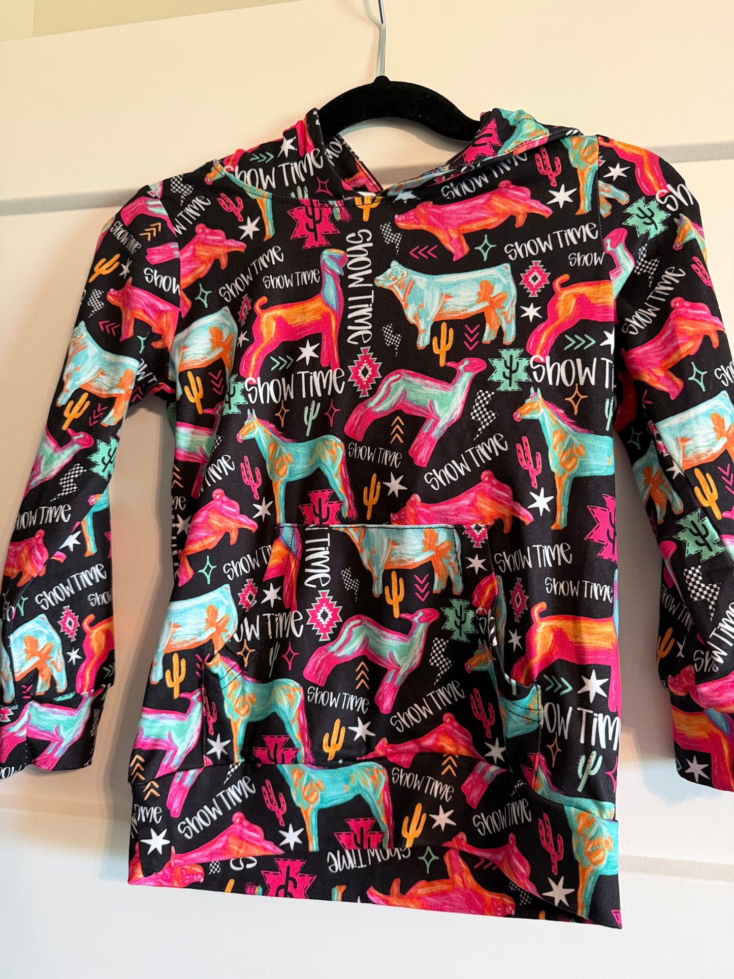 Neon Show Time Hoodie