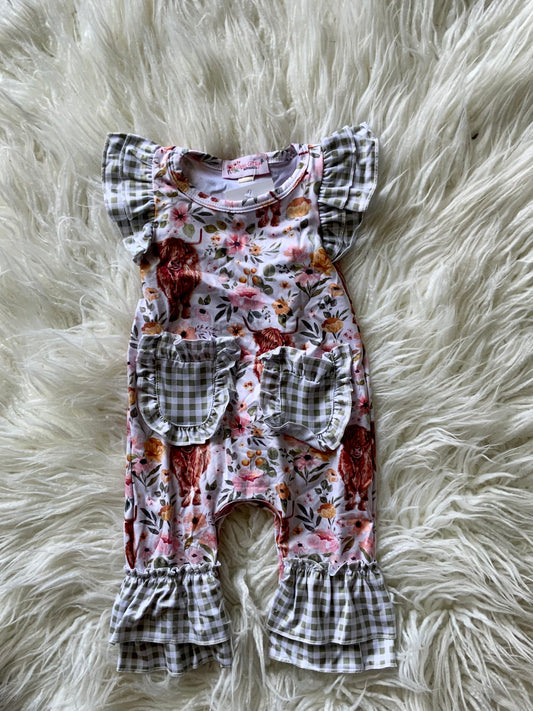 Sage Highland Romper