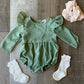 Sage Shorty Bubble Romper