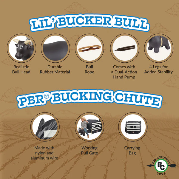 PBR Lil’ Bucker Bull & Chute