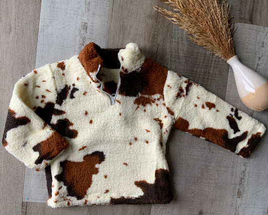 Cowhide Sherpa