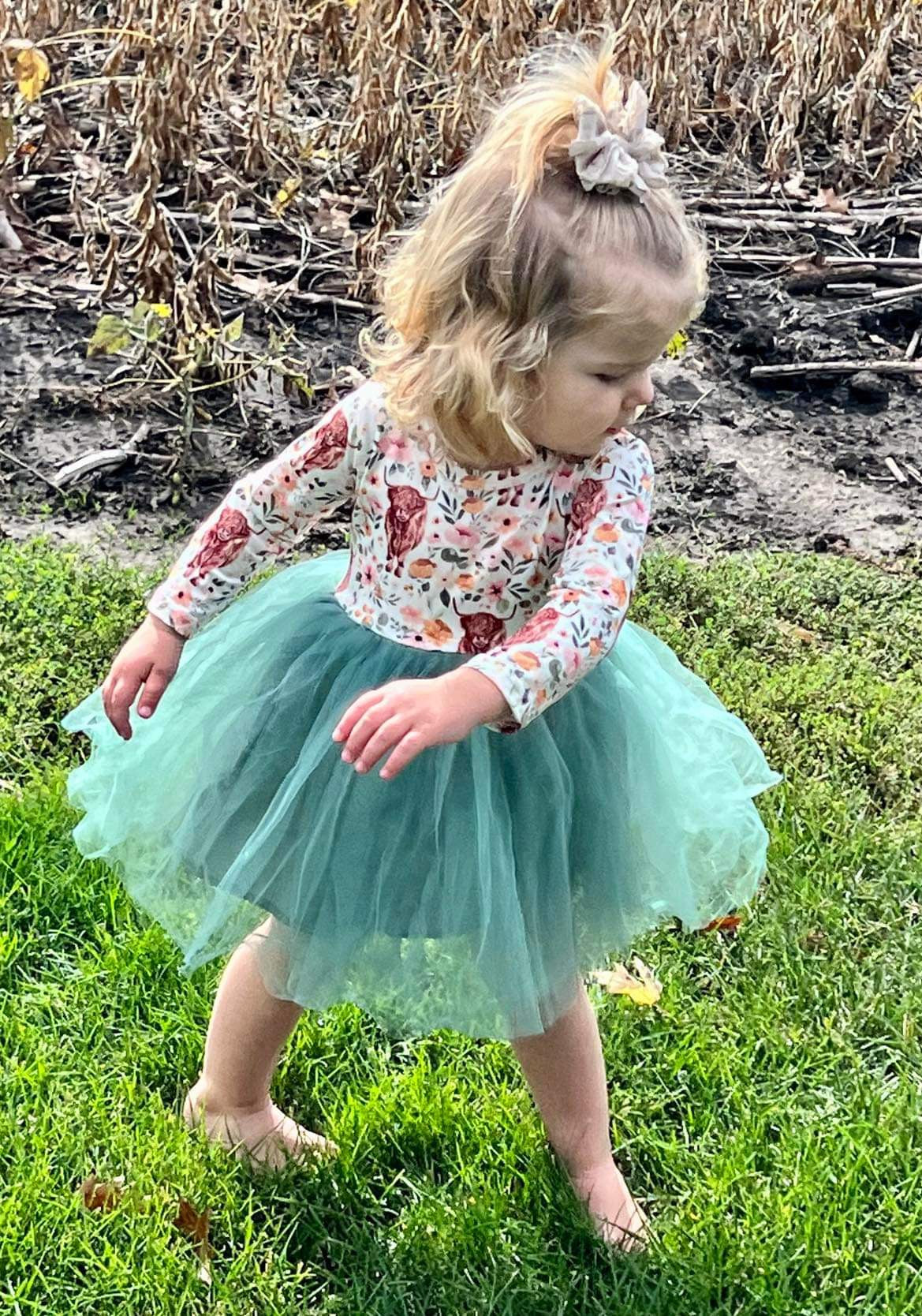 Florals on the Farm Tutu Dress