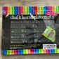 Chalkboard Placemats-Letters & Numbers