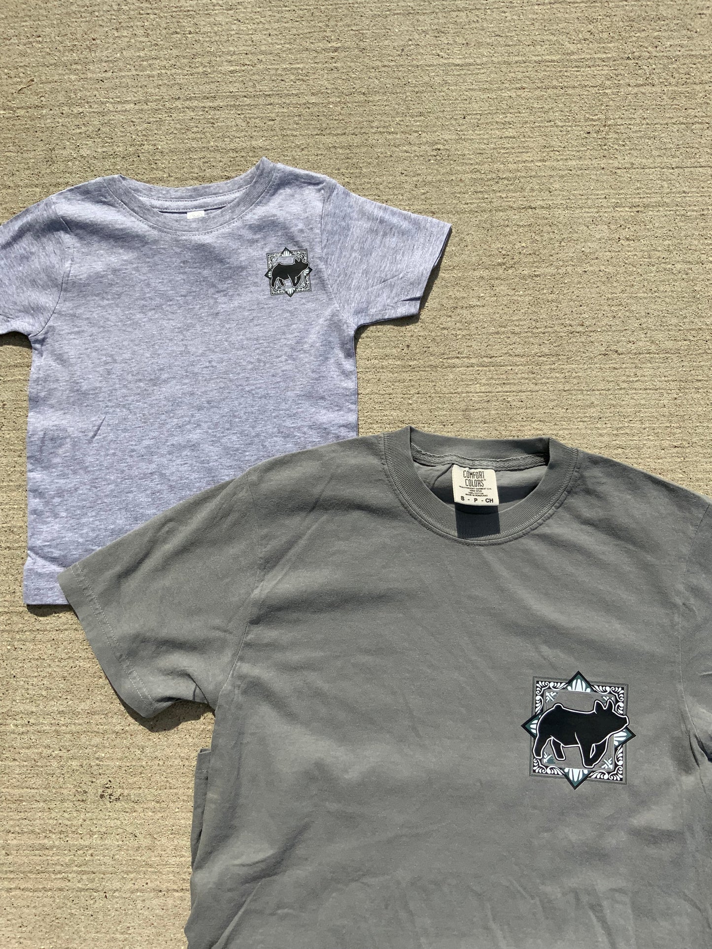 Gray Show Pig GTown Tee