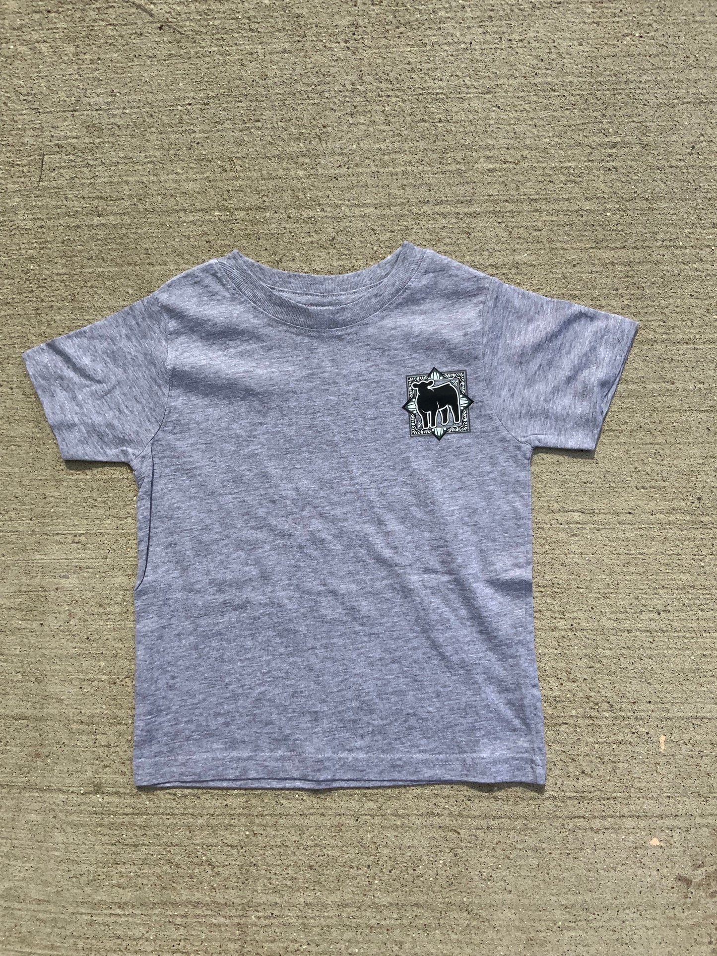 Gray Show Cow GTown Tee