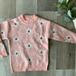 Blush Flower Sweater