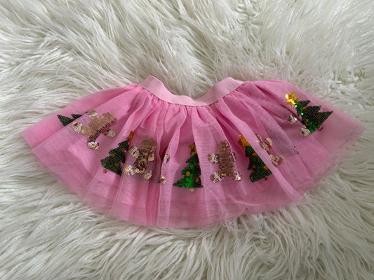 PINK Holiday Tutu Skirt