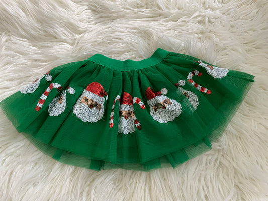 GREEN Holiday Tutu Skirt