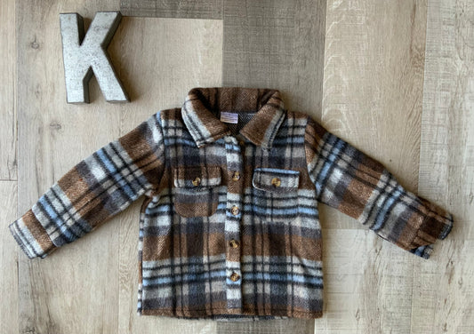 Brown & Blue Flannel