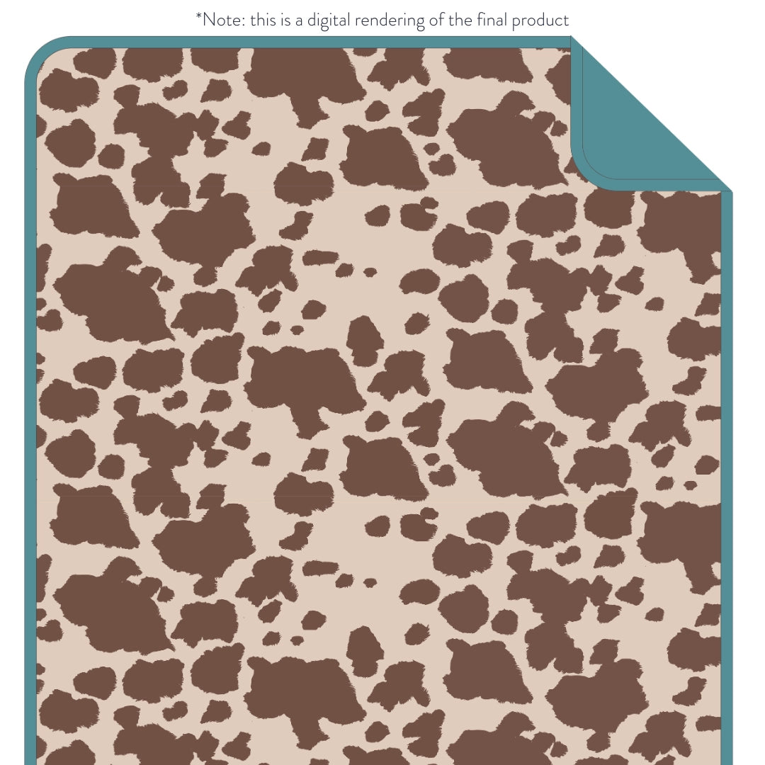 Cowhide Muslin Blanket