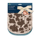 Cowhide Ritzy Burp Cloths