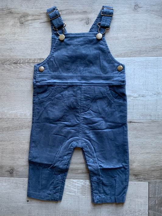 Corduroy Navy Bibs