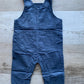 Corduroy Navy Bibs