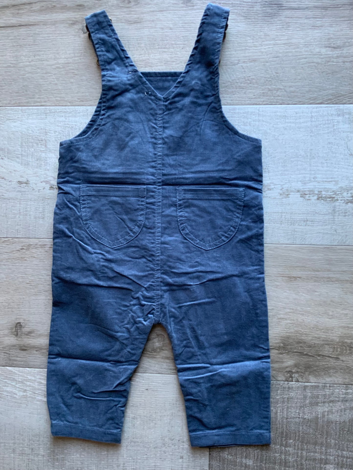 Corduroy Navy Bibs