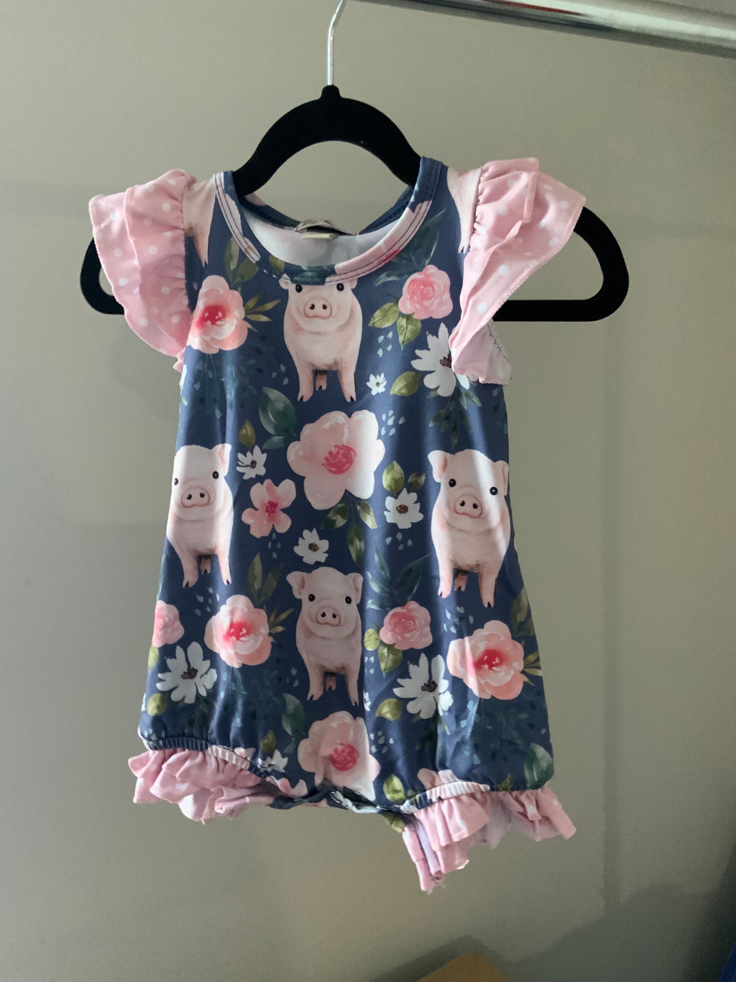 Piggy Blossom Romper