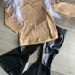 Tan Fringe Top