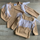 Tan Fringe Top