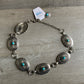Oval Turquoise Concho Belt