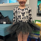 Perfectly Tied 3/4 Length Tutu Leotard