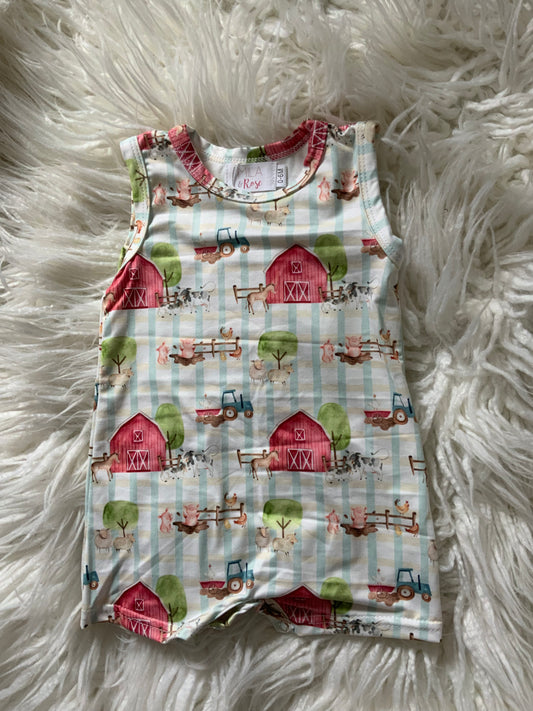 Barnyard Tank Romper