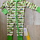 Farm Stripe Zipper Pjs