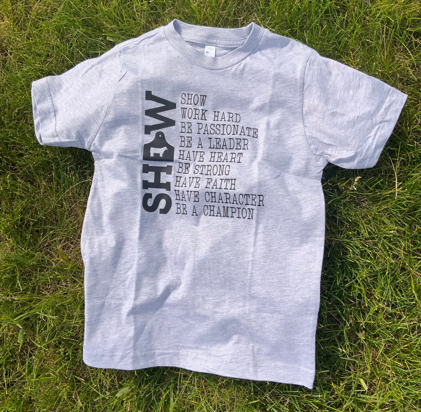 Tag Show Cow Tee