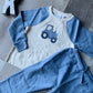 Blue Tractor Terry Jogger Set
