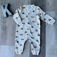 Construction Terry Romper