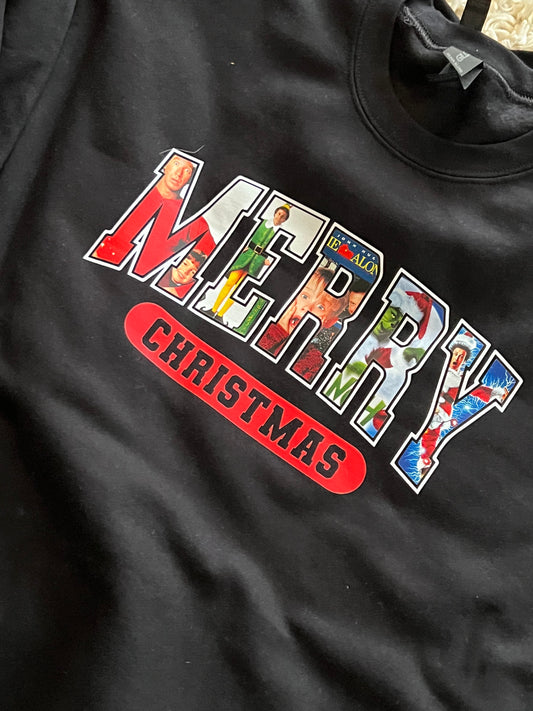 MERRY Christmas Movies KIDS Sweatshirt