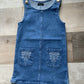 Boot Stitch Denim Dress