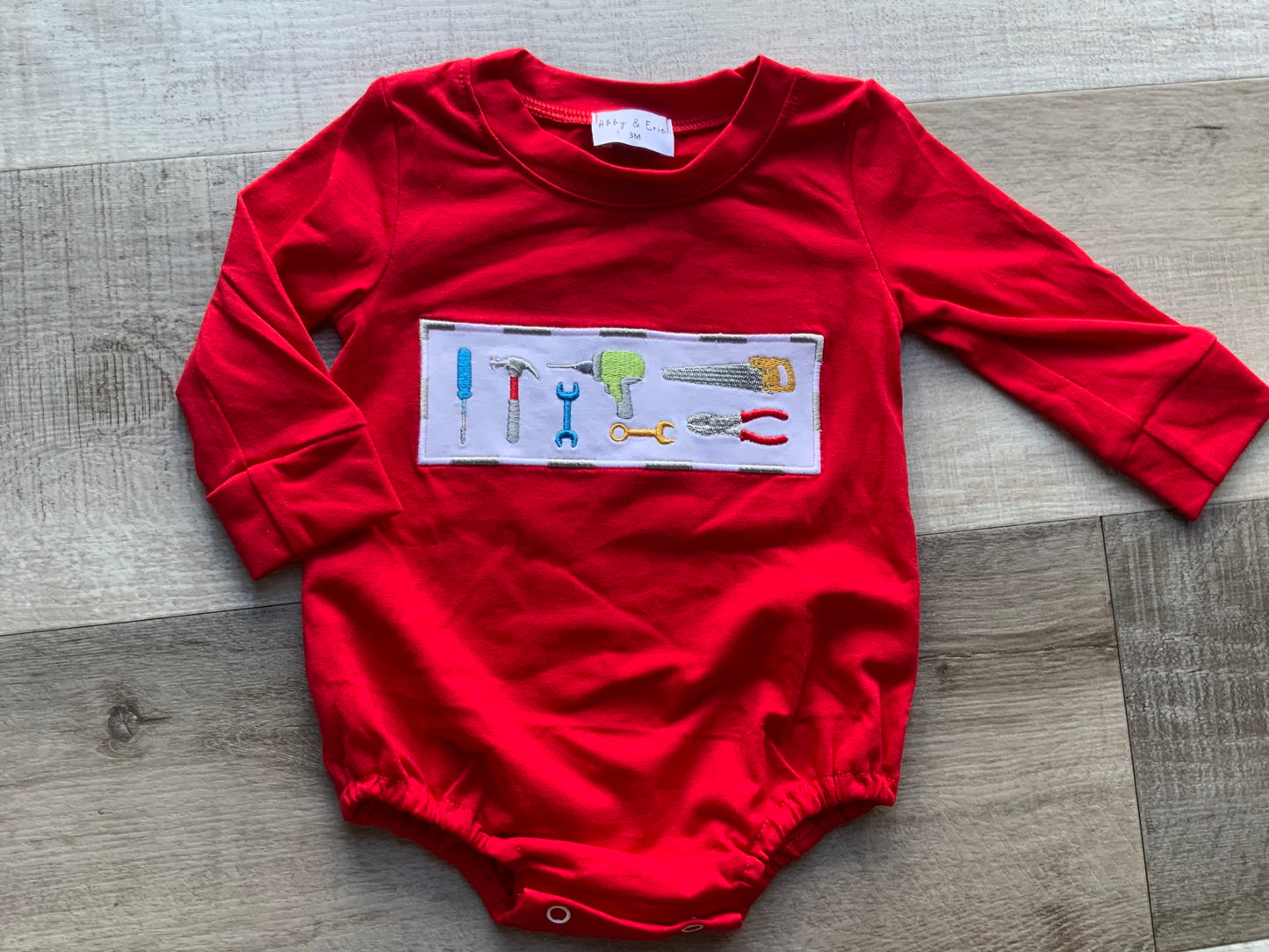 Tool Appliqué Long Sleeve Top