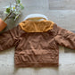 Boys Brown Lined Jacket