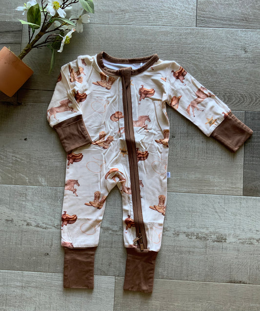 Sheriff Paisley Footie Pjs