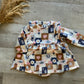 Cowgirl Patchwork Bubble w/ Skirt