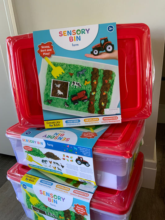 Farm Sensory Bin