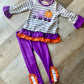 Purple Haulin Pumpkin Ruffle Outfit