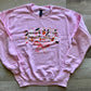 Pink Halloween Mama Crewneck Sweatshirt