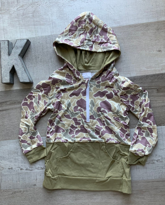 Green Camo Hoodie