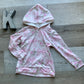 Pink Floral Bow Hoodie