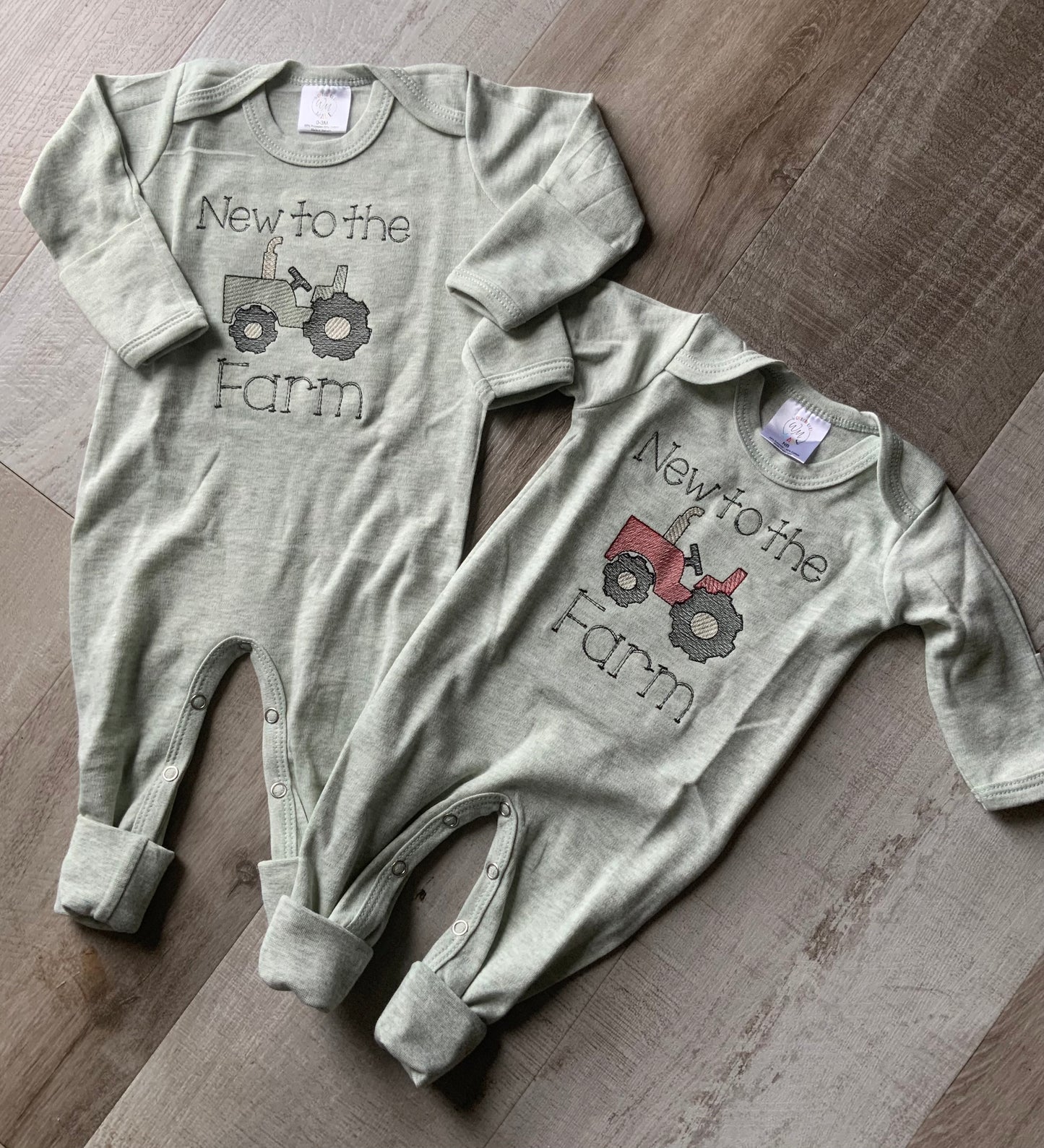 New to the Farm Applique Romper